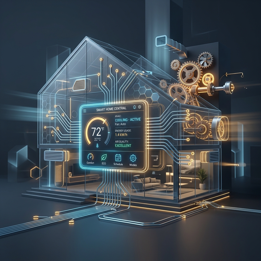 Smart HVAC and Automation visual blueprint